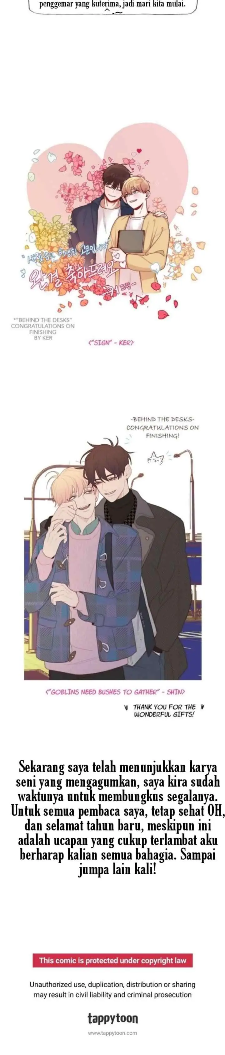 Behind the Desk chapter 50.5 halaman 4