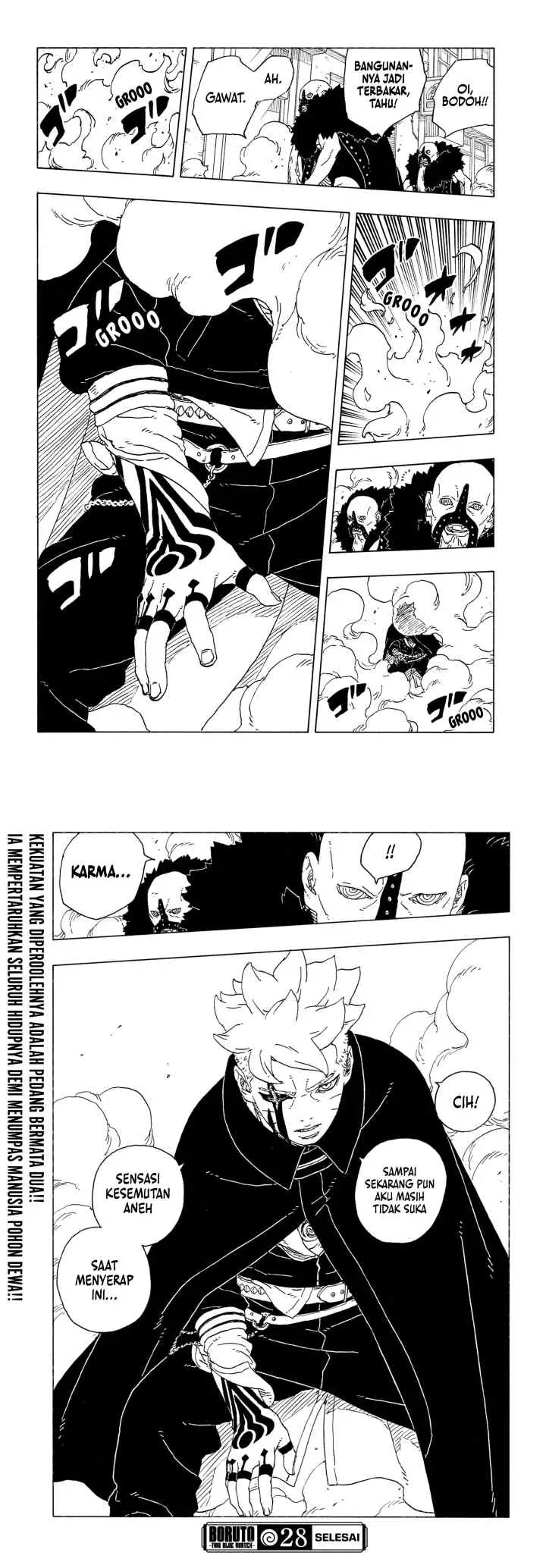 Boruto: Two Blue Vortex chapter 28 halaman 14