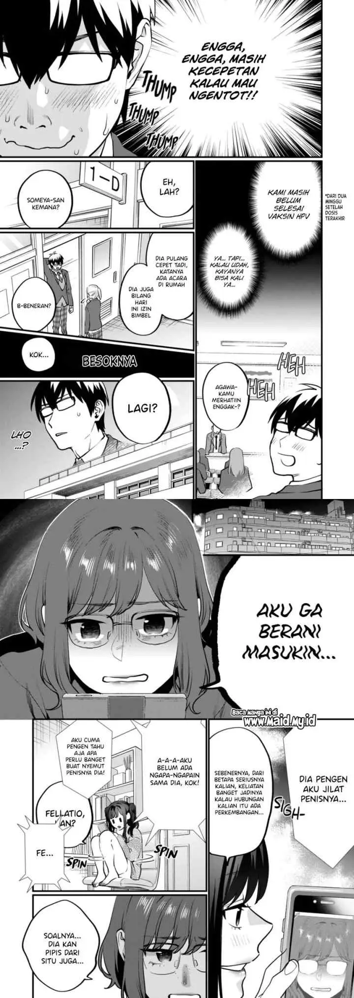 Sensei de ￮￮ shicha ikemasen! chapter 29.1 halaman 6