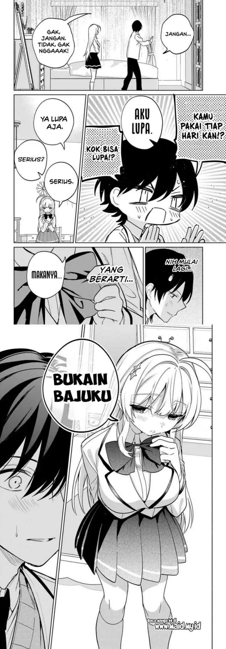 Remote Jugyou ni Nattara Class 1 no Bishoujo to Doukyo Suru Koto ni Natta chapter 17 halaman 9