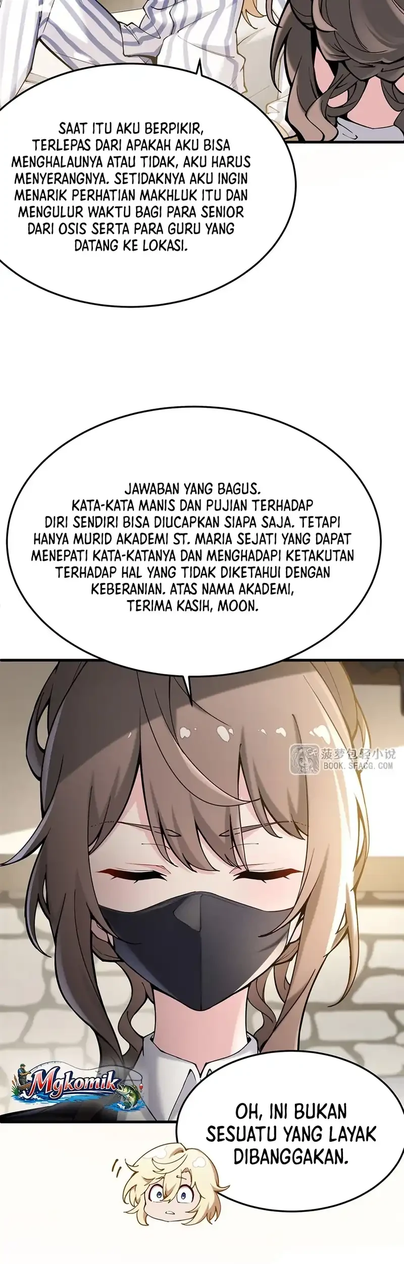 The Yellow-haired Villain in Female Main Character's Novel wants Happiness chapter 72 halaman 9