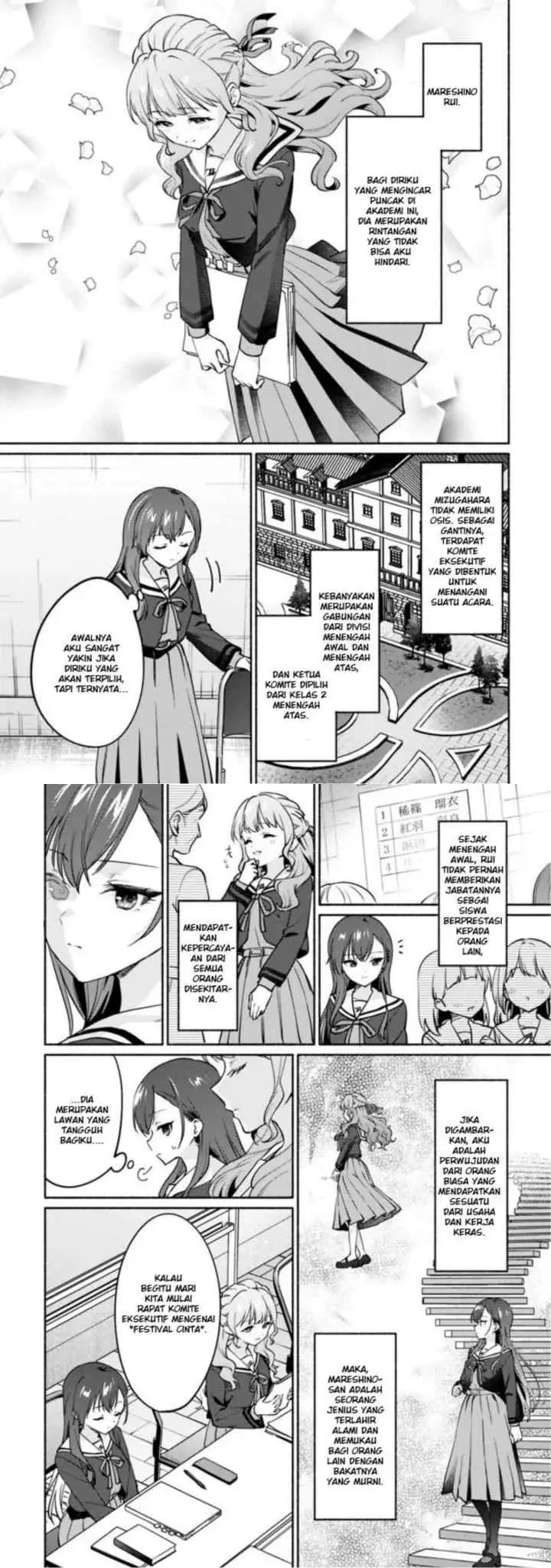 A Yuri Story About Breaking a Pretty Girl Who Keeps Insisting -I Won't Lose- Into Submission chapter 2 halaman 8