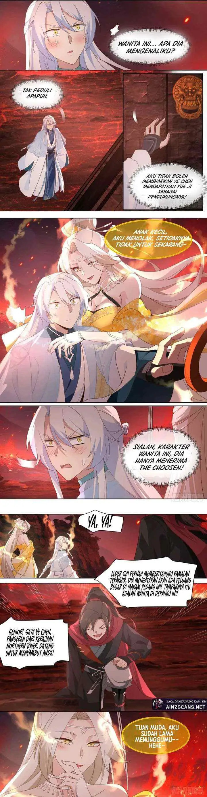 The Villain's Senior Brother And His Junior Sisters Are All Yanderes chapter 109 halaman 8