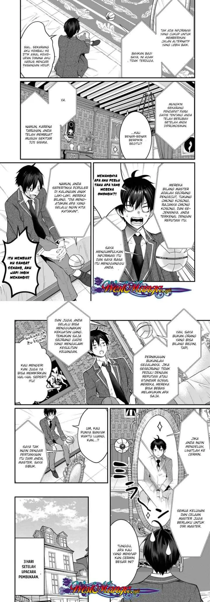 Otome Game Sekai wa Mob ni Kibishii Sekai Desu chapter 14 halaman 8