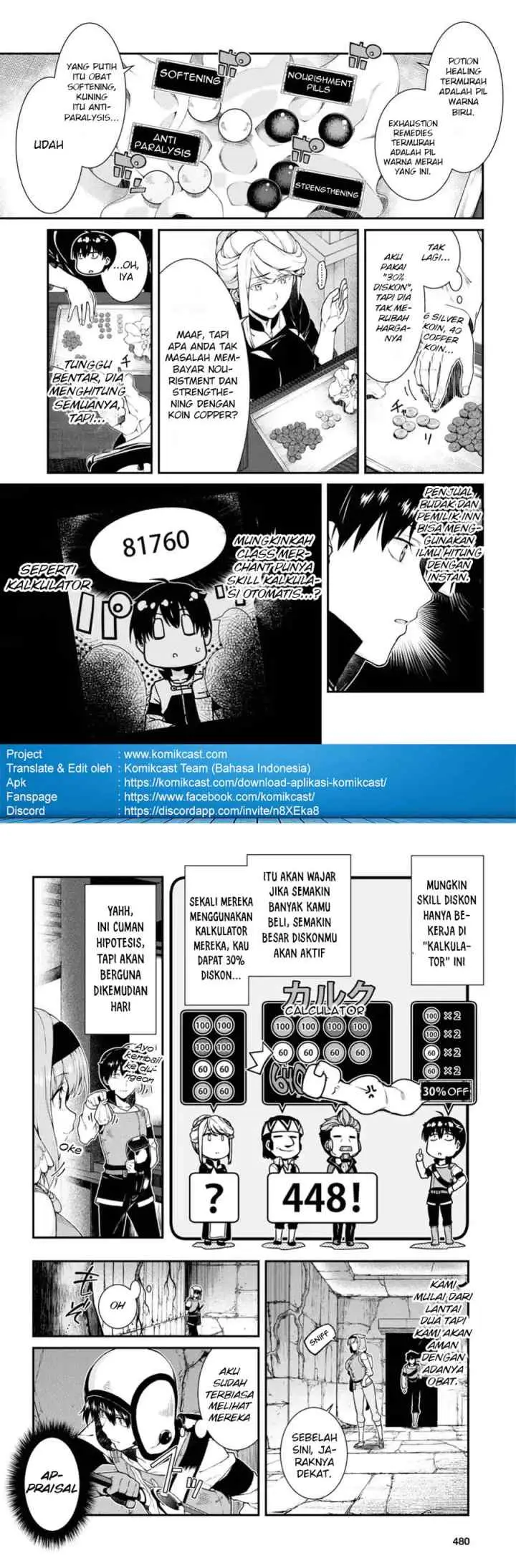 Isekai Meikyuu de Harem wo chapter 18 halaman 4