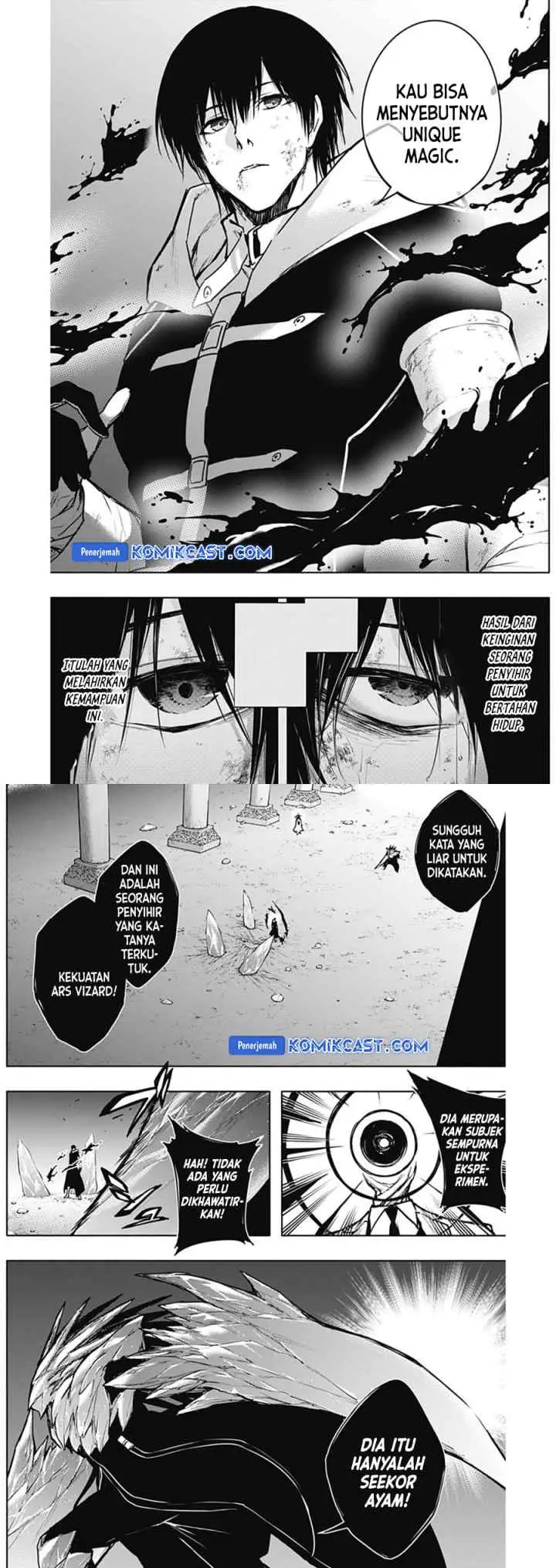 Ouritsu Mahou Gakuen no Saika Sei: Slum Agari no Saikyou Mahoushi, Kizoku darake no Gakuen de Musou suru chapter 104 halaman 5