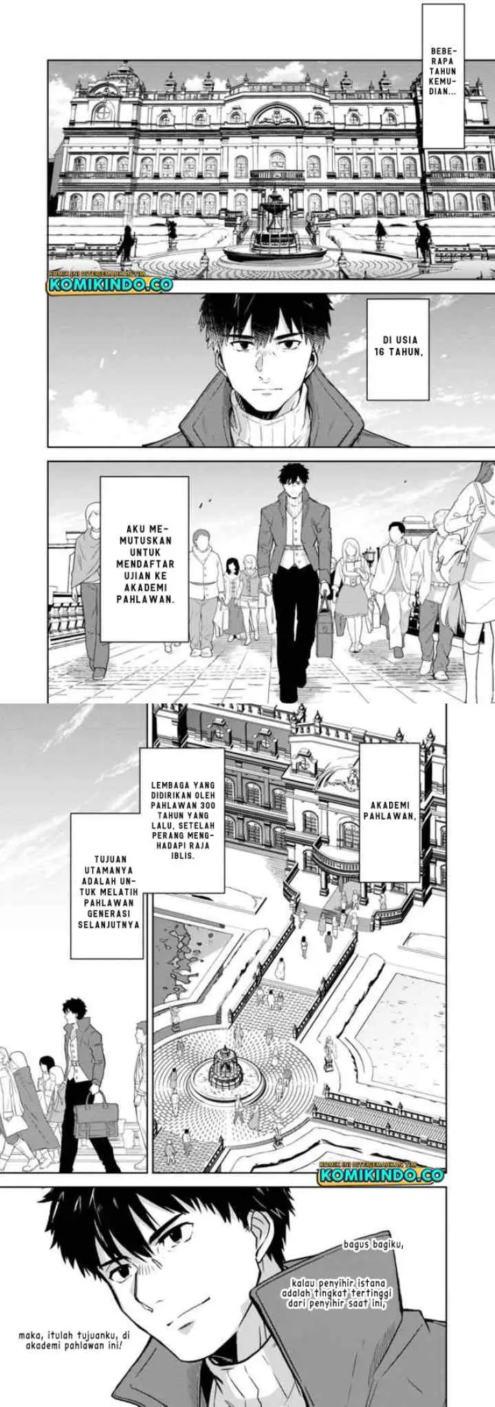 The Reincarnated Swordsman With 9999 Strength Wants To Become A Magician! chapter 1 halaman 9