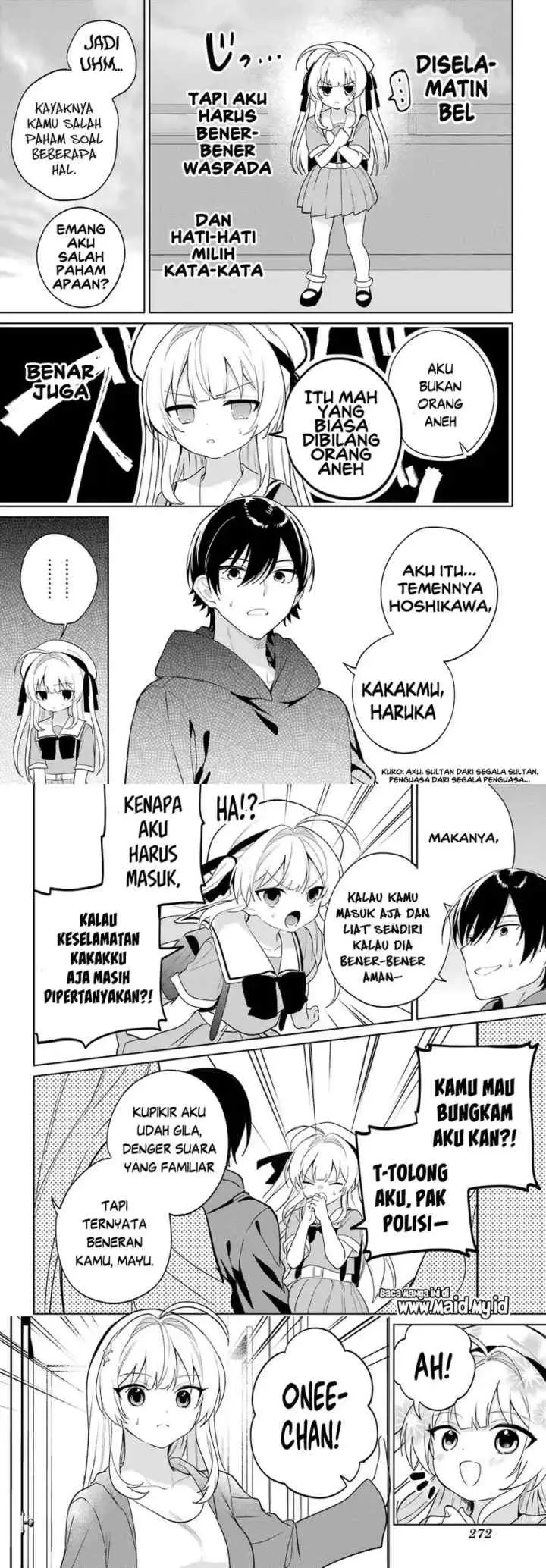 Remote Jugyou ni Nattara Class 1 no Bishoujo to Doukyo Suru Koto ni Natta chapter 14 halaman 6