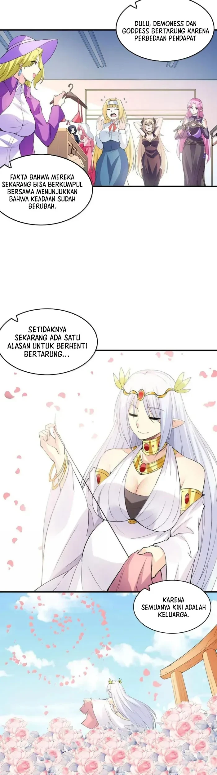 My Harem Is Entirely Female Demon Villains chapter 171 halaman 4