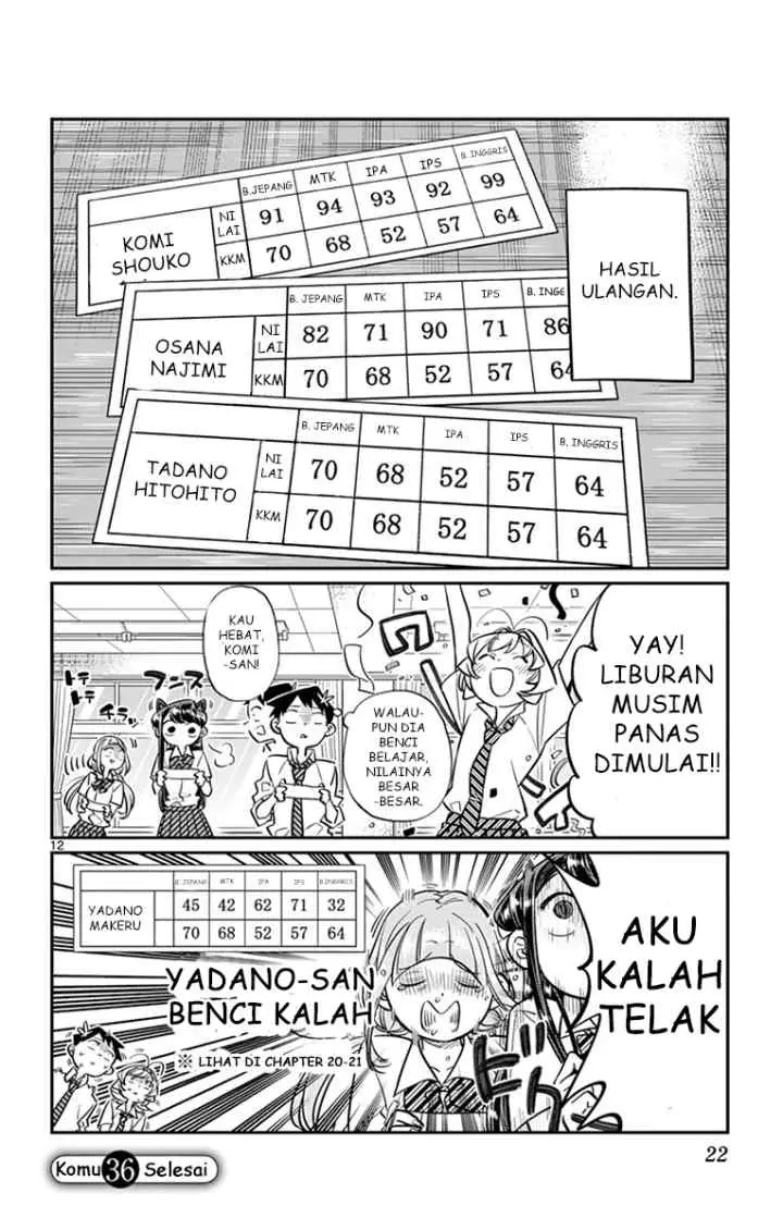 Komi-san wa Komyushou Desu chapter 36 halaman 11