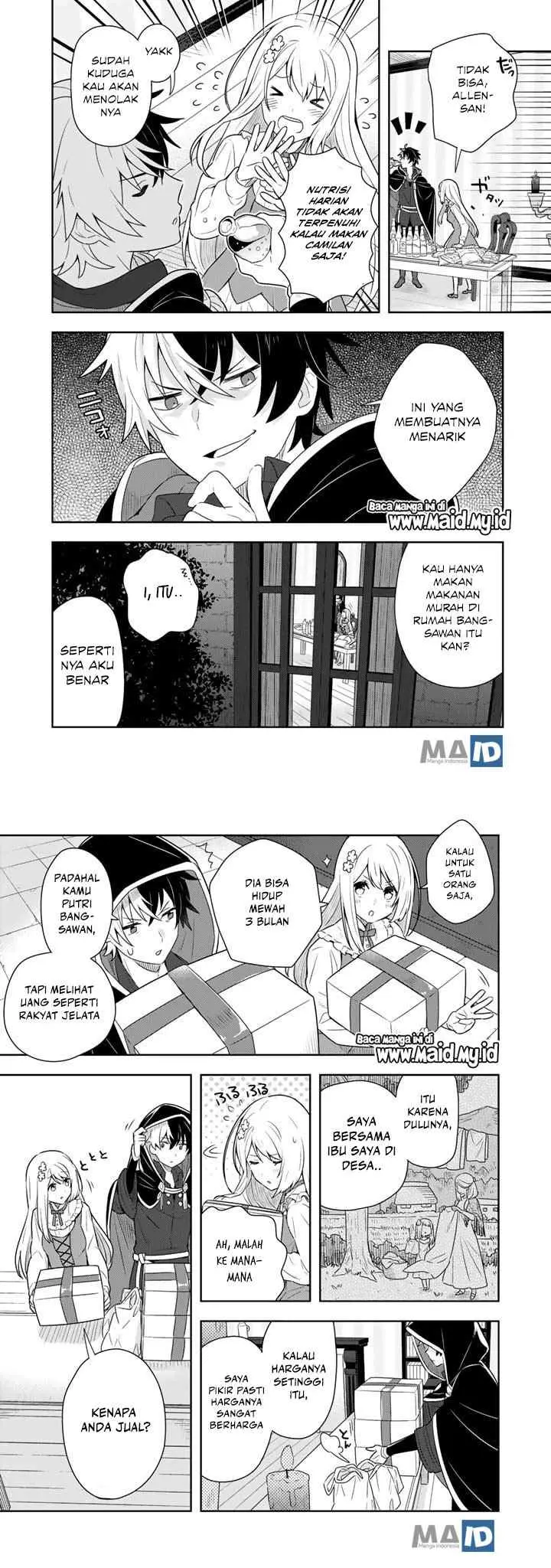 Konyaku Haki Sareta Reijo wo Hirotta Ore ga, Ikenai Koto wo Oshiekomu Oishi Mono wo Tabesasete Oshare wo Sasete, Sekaichi Shiawasena Shojo ni Produce! chapter 4 halaman 8
