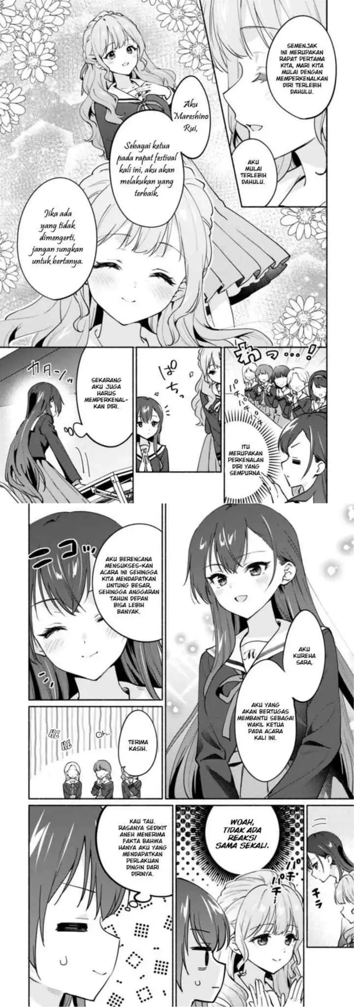 A Yuri Story About Breaking a Pretty Girl Who Keeps Insisting -I Won't Lose- Into Submission chapter 2 halaman 9