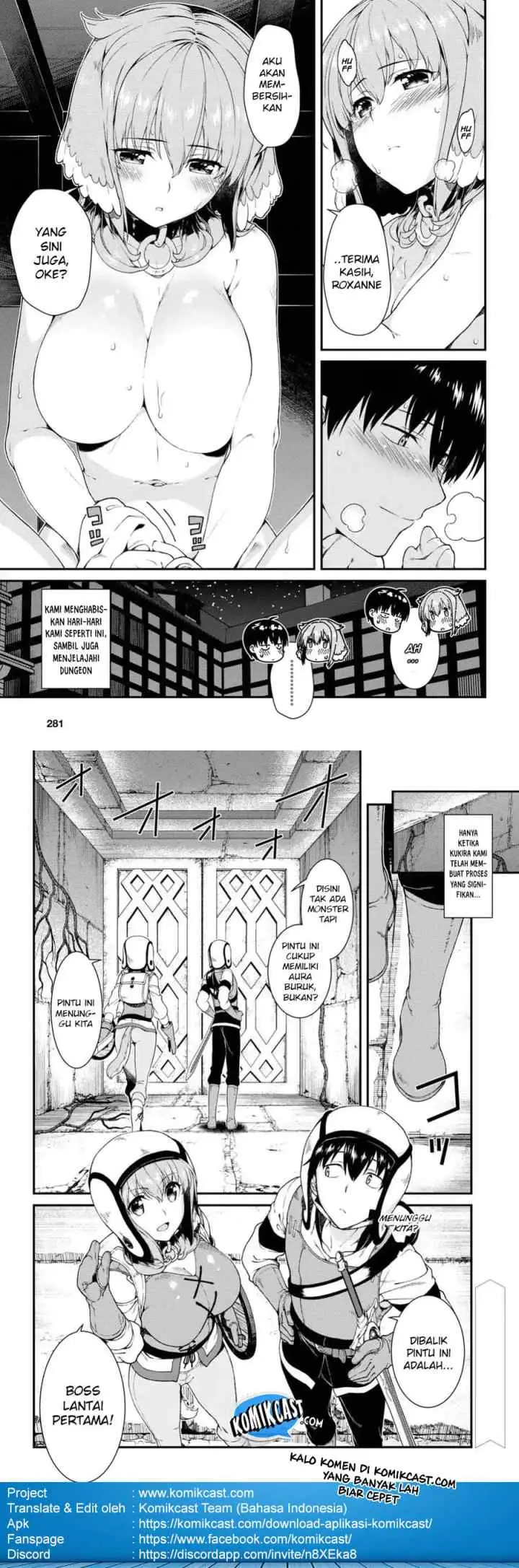 Isekai Meikyuu de Harem wo chapter 16 halaman 17