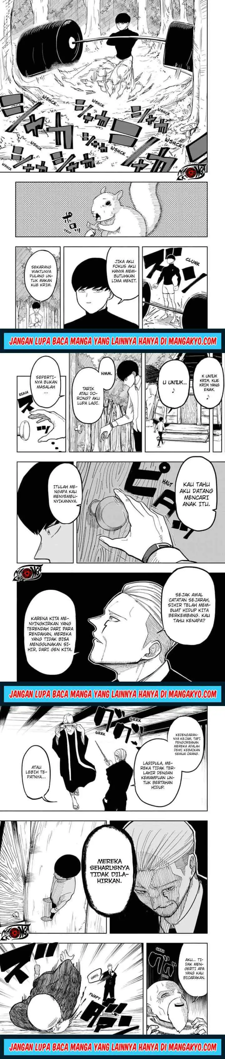 Mashle: Magic and Muscles chapter 1 halaman 8
