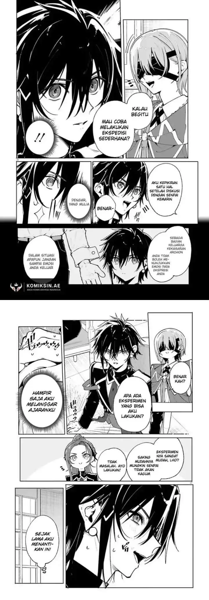 Majutsushi Kunon wa Miete Iru chapter 39.1 halaman 4
