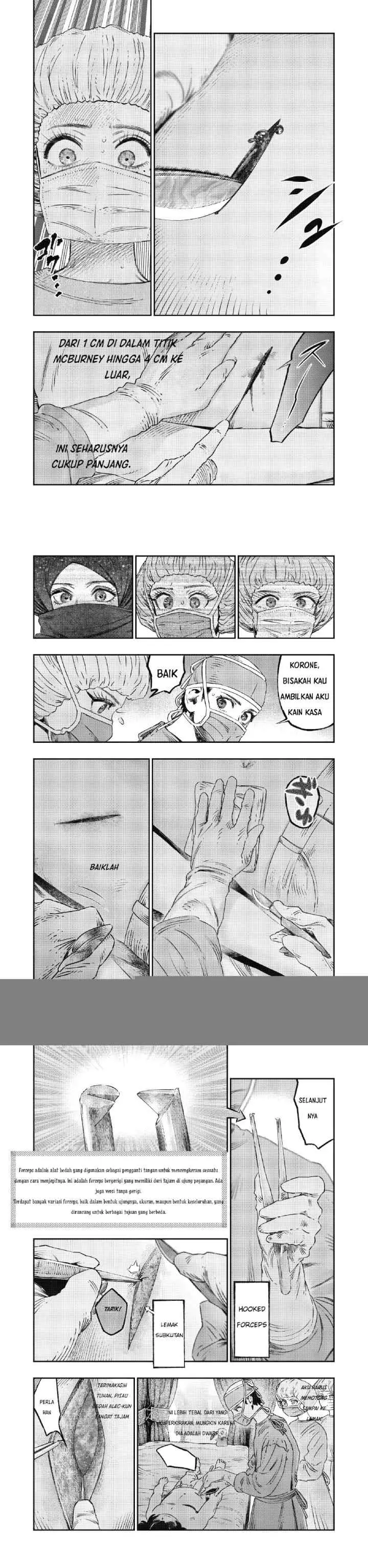 Koudou ni Hattatsu Shita Igaku wa Mahou to Kubetsu ga Tsukanai chapter 17 halaman 9