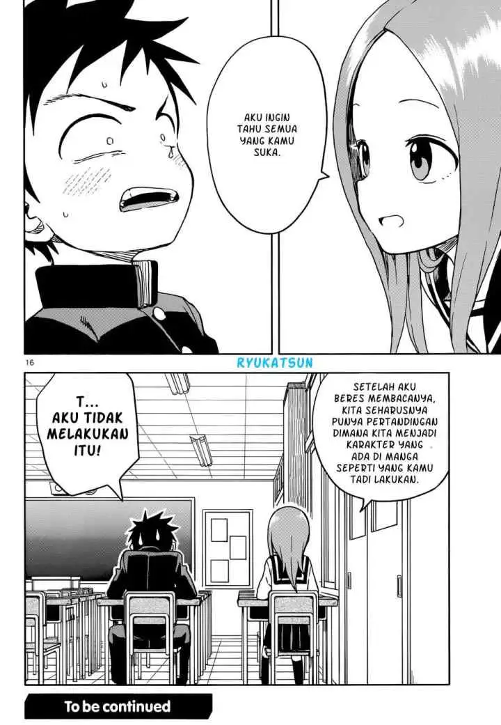 Karakai Jouzu no Takagi-san chapter 104 halaman 17