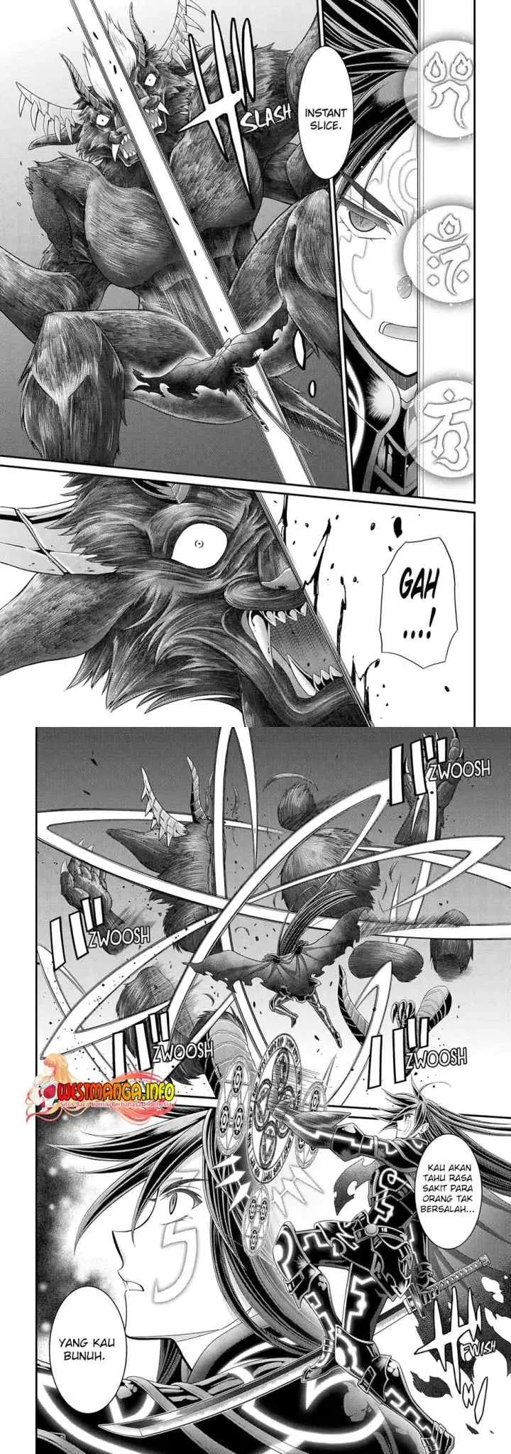 Shikkoku Tsukai no Saikyo Yusha Nakama Zen'in ni Uragira Retanode Saikyo no Mamono chapter 55 halaman 12