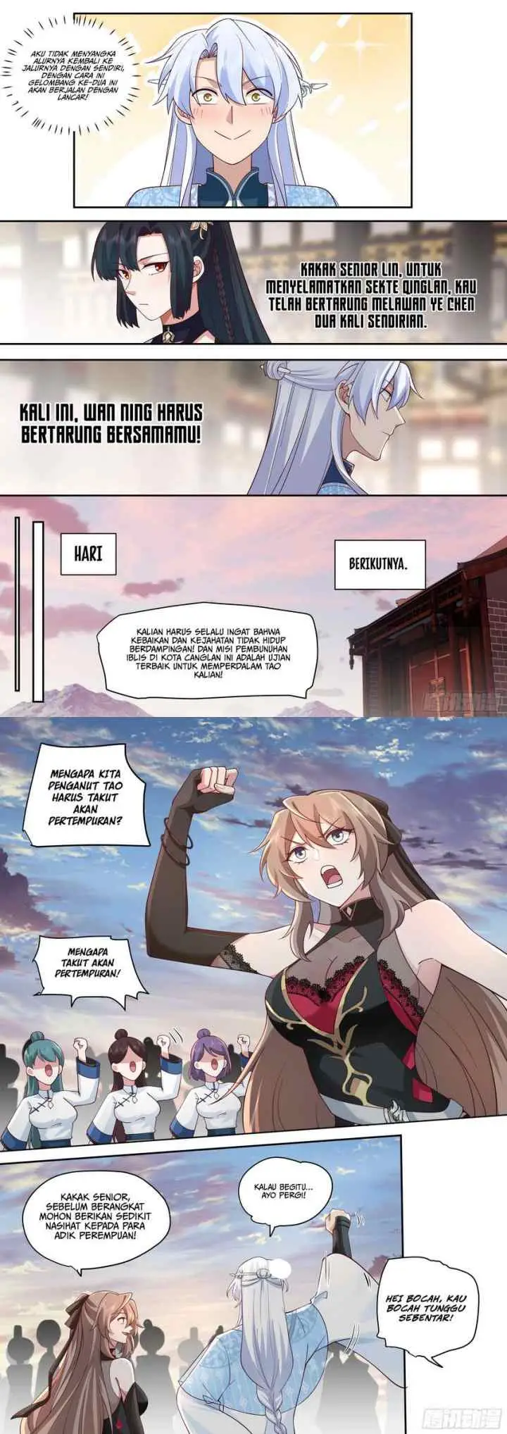 The Villain's Senior Brother And His Junior Sisters Are All Yanderes chapter 58 halaman 7