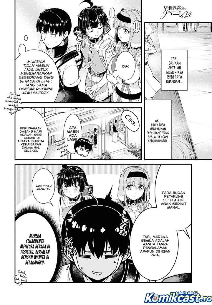 Isekai Meikyuu de Harem wo chapter 101 halaman 14