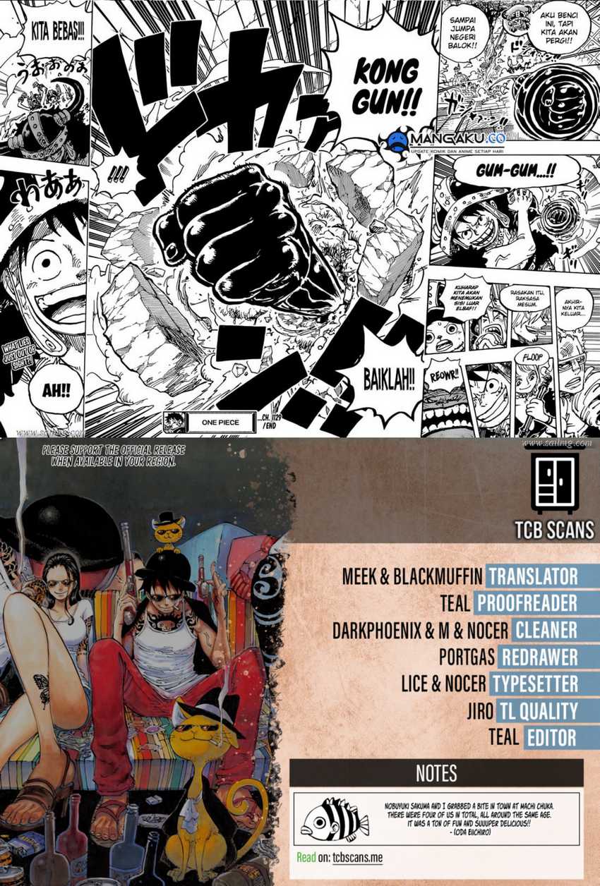 One Piece chapter 1129 halaman 6