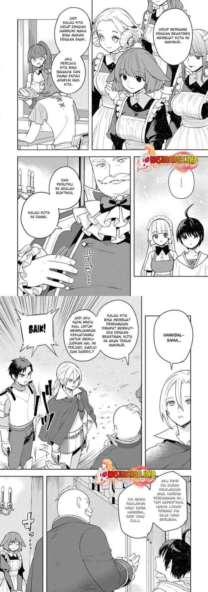 Shitennou Sai Jakudatta Ore. Tensei Shitanode Heionna Seikatsu wo Nozomu chapter 11 halaman 11