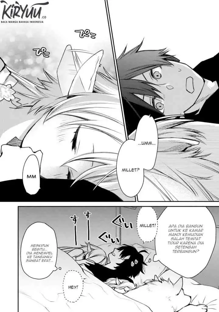 Saikyou no Madoshi. Hisa ni Ya wo Ukete Shimatta no de Inaka no Eihei ni Naru chapter 9.2 halaman 5