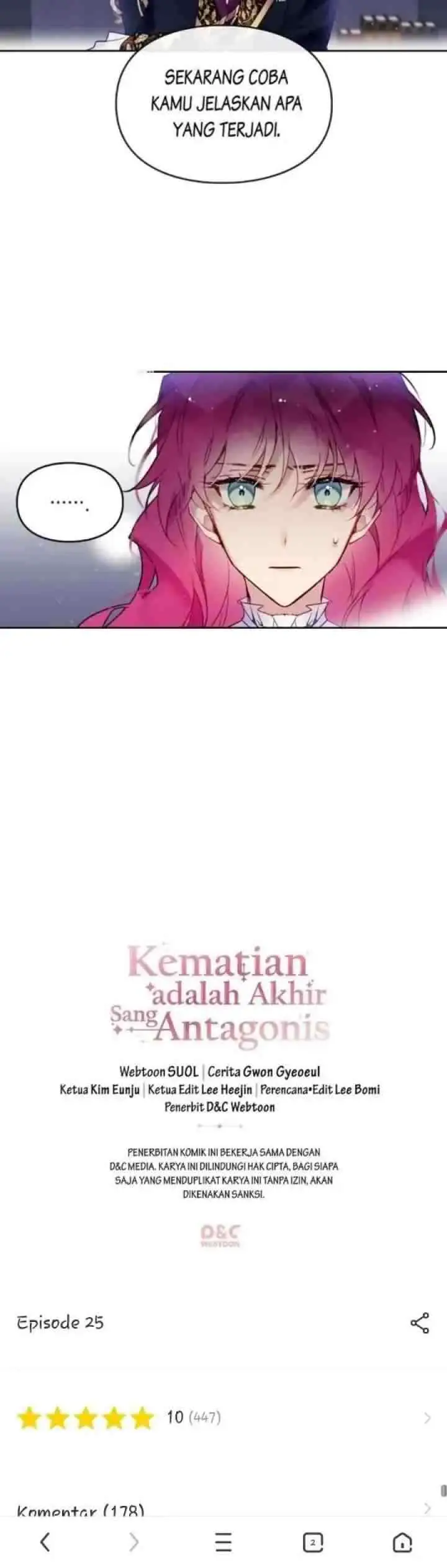 Death Is the Only Ending for the Villainess chapter 25 halaman 16