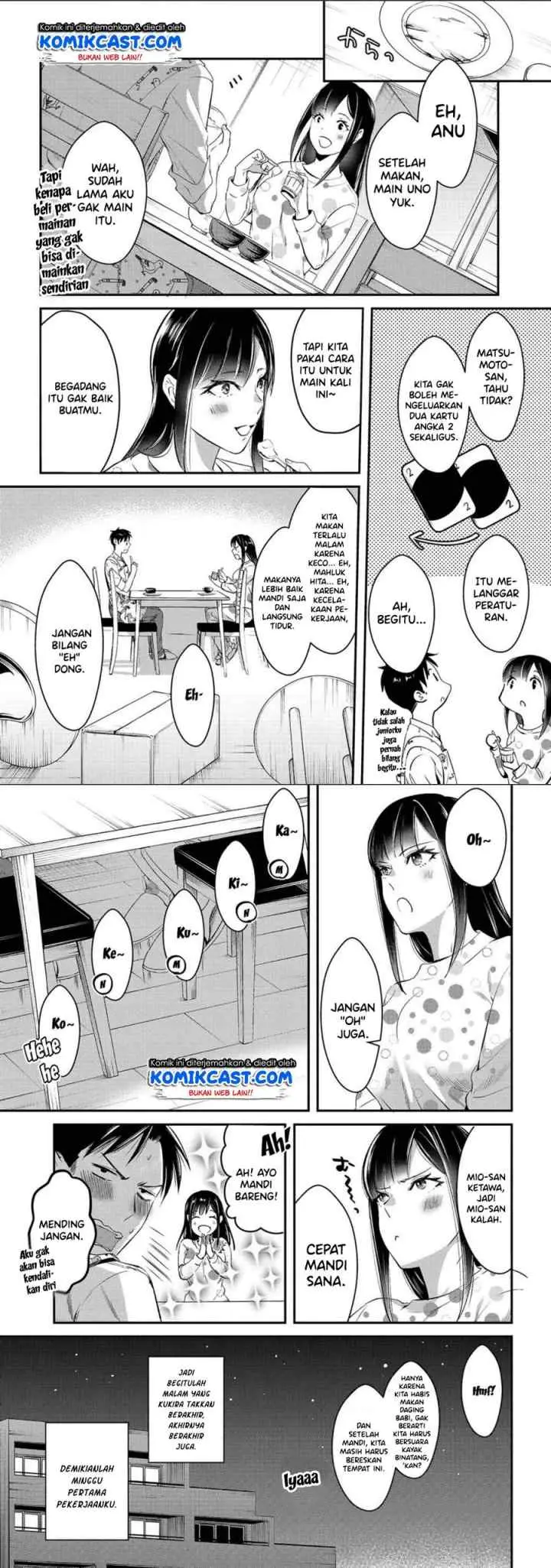 It's Fun Having a 300,000 yen a Month Job Welcoming Home an Onee-san Who Doesn't Find Meaning in a Job That Pays Her 500,000 yen a Month chapter 2 halaman 11