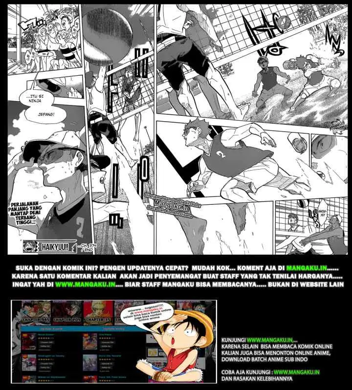 Haikyuu!! chapter 374 halaman 16