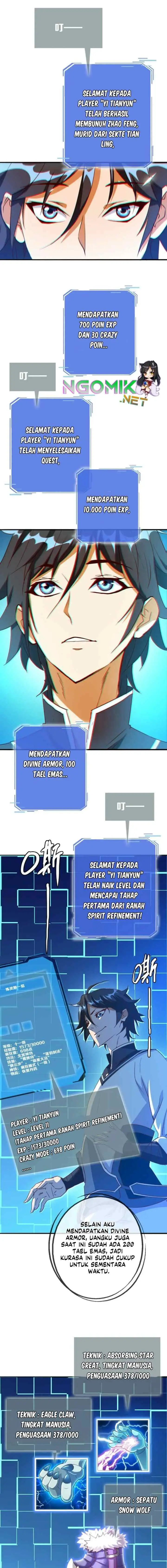 Crazy Leveling System chapter 7 halaman 7