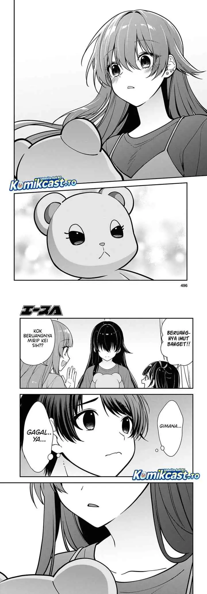 Tonari no Seki no Yankee Shimizu-san ga Kami o Kuroku Sometekita chapter 18 halaman 12