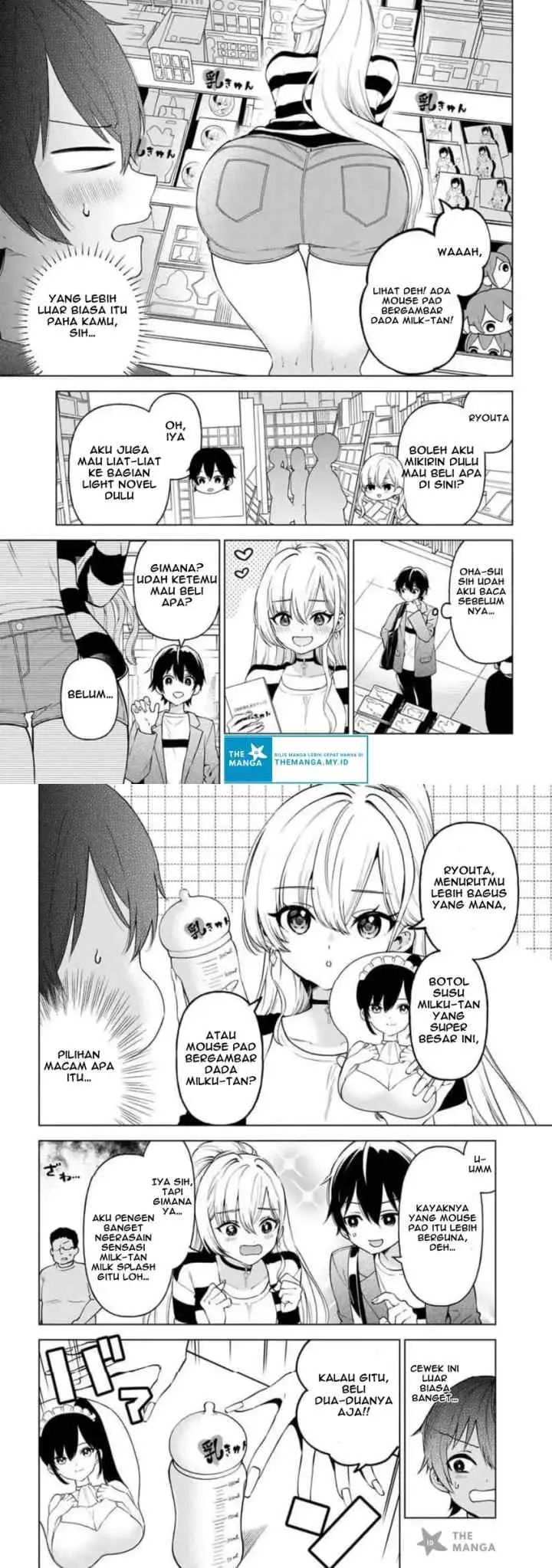 Inkyaa no ore ga sekigae de S-kyuu bishoujo ni kakomaretara himitsu no kankei ga hajimatta chapter 6 halaman 8