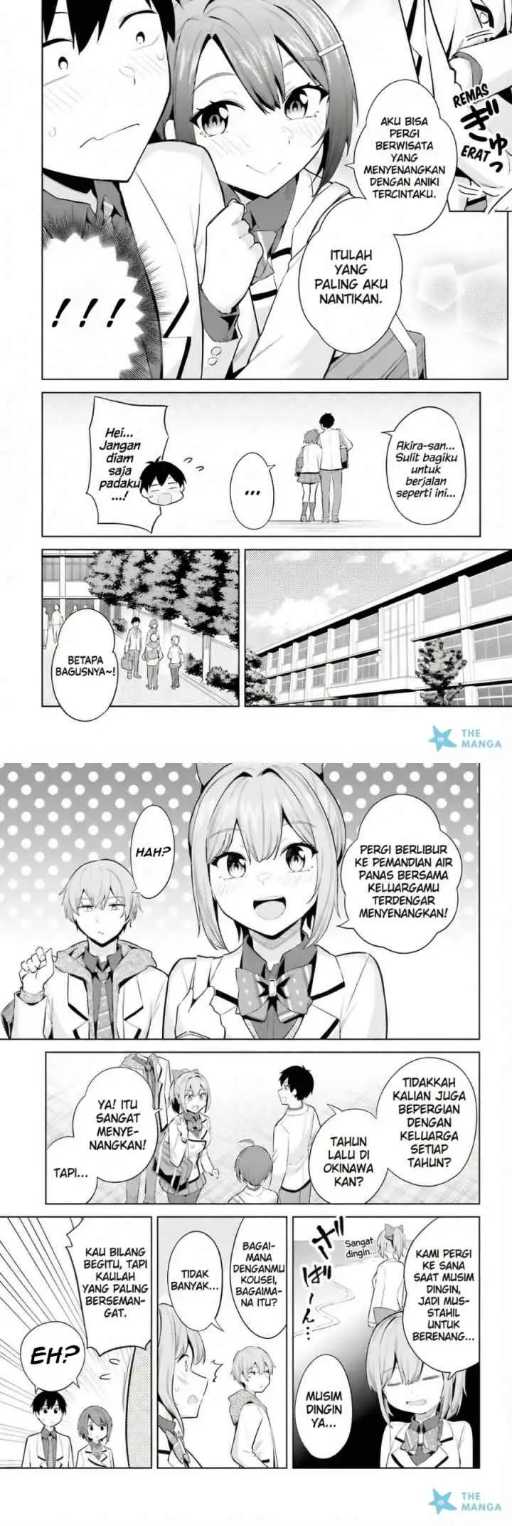 Jitsu wa Gimai (Imouto) deshita. ~Saikin de Kitagiri no Otouto no Kyorikan ga Yatara Chikaiwake~ chapter 18 halaman 6