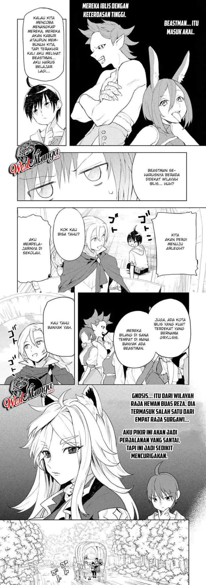 Shitennou Sai Jakudatta Ore. Tensei Shitanode Heionna Seikatsu wo Nozomu chapter 10 halaman 5