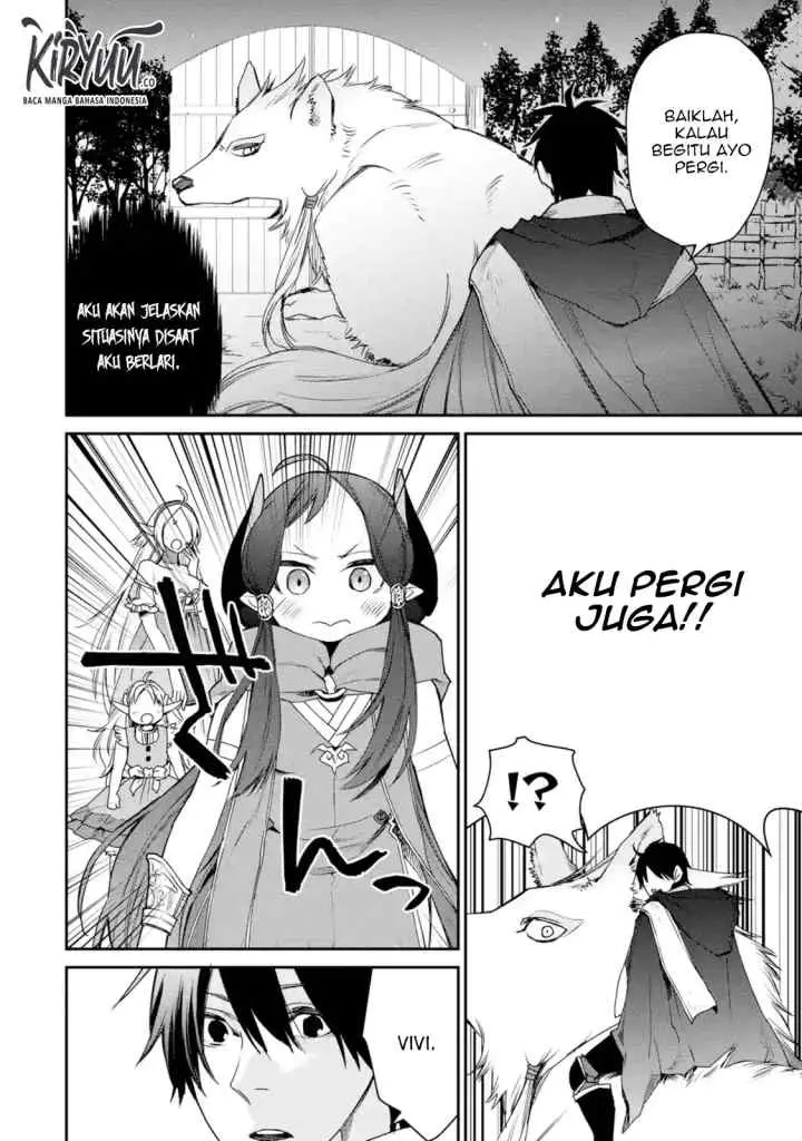 Saikyou no Madoshi. Hisa ni Ya wo Ukete Shimatta no de Inaka no Eihei ni Naru chapter 11.3 halaman 10