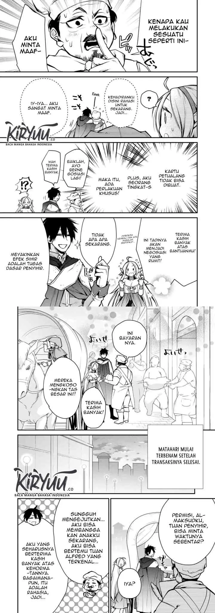 Saikyou no Madoshi. Hisa ni Ya wo Ukete Shimatta no de Inaka no Eihei ni Naru chapter 8.3 halaman 14