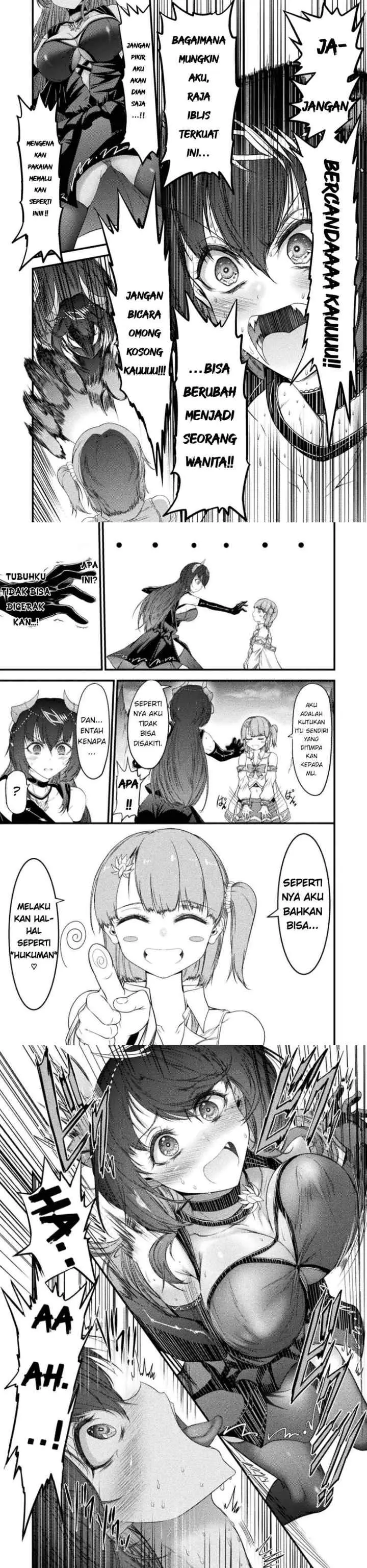 Saikyou Maou wa Musou Shiteta no ni: Nyotaika Kaijo no Kagi wa Hitodasuke no Tabi deshita chapter 1 halaman 9