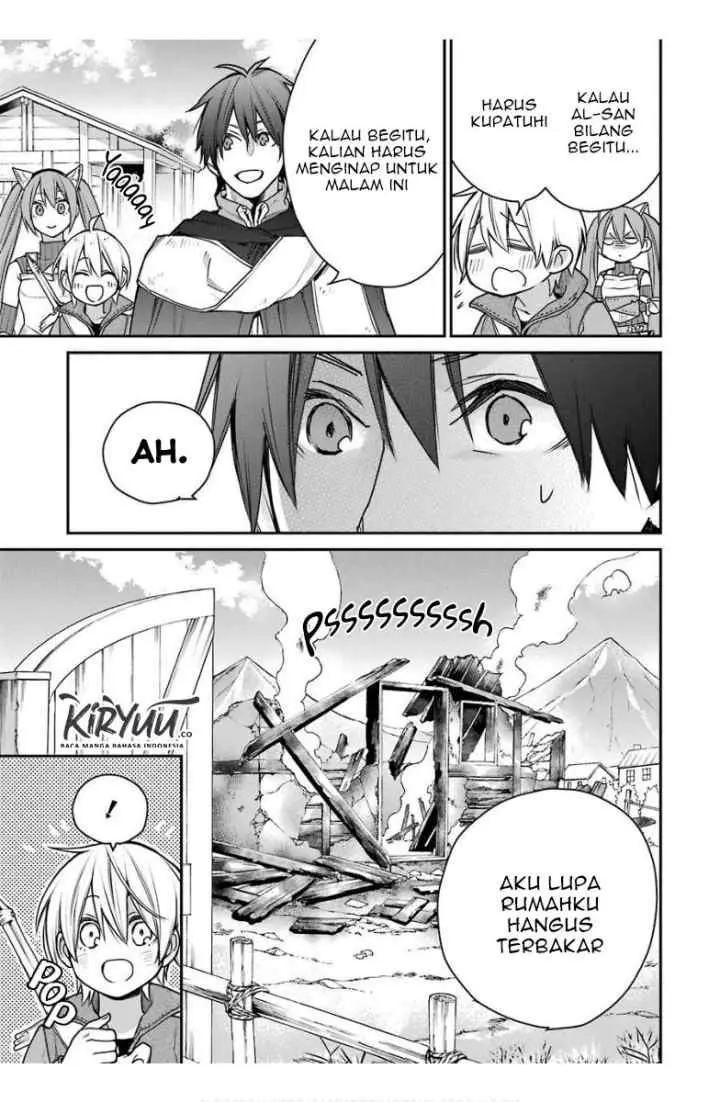 Saikyou no Madoshi. Hisa ni Ya wo Ukete Shimatta no de Inaka no Eihei ni Naru chapter 14.3 halaman 12