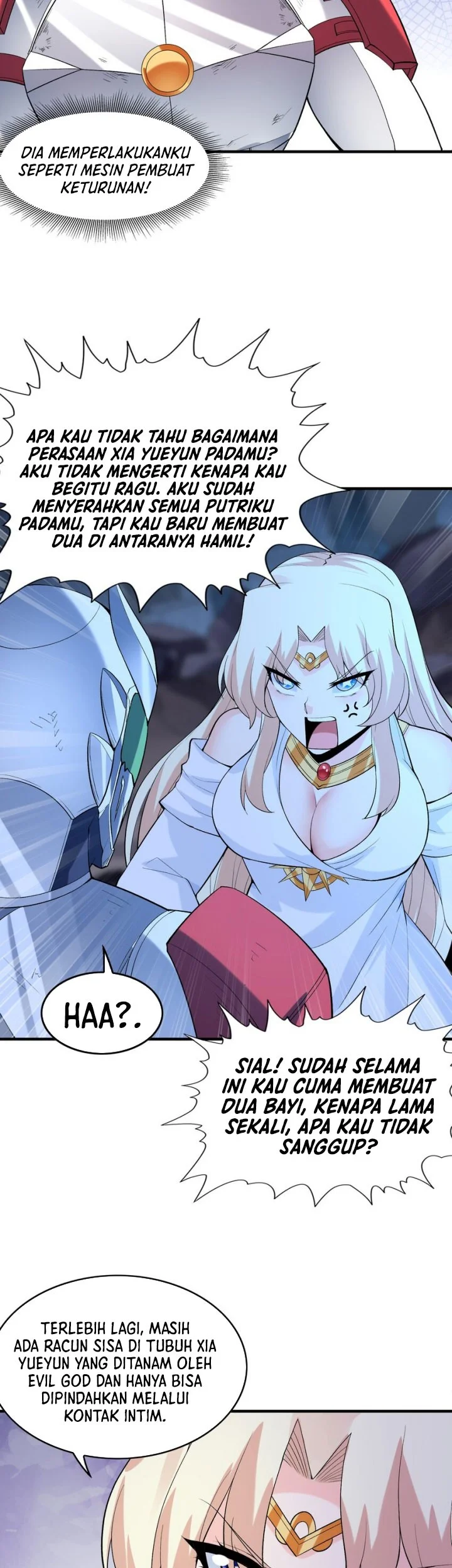 My Harem Is Entirely Female Demon Villains chapter 136 halaman 12