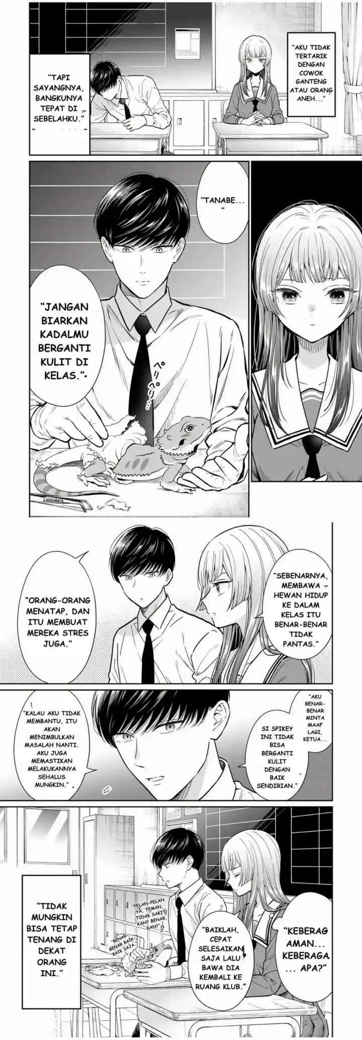 Seibutsubu no Tanabe-kun chapter 1 halaman 7