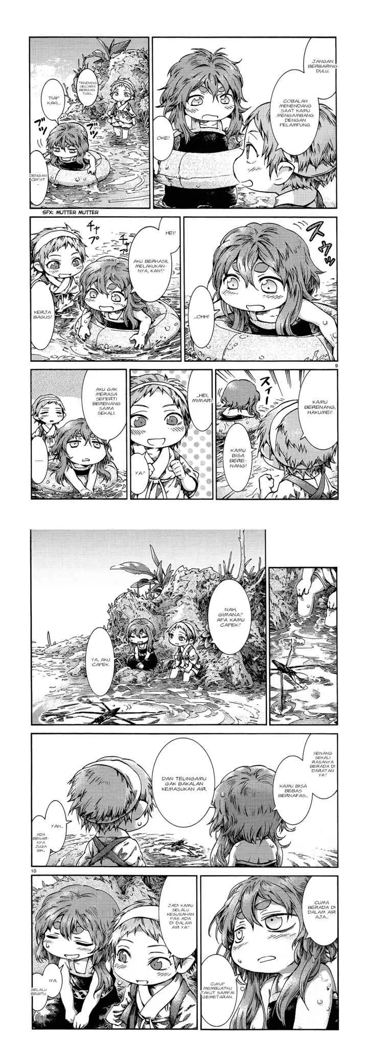 Hakumei to Mikochi chapter 40 halaman 6