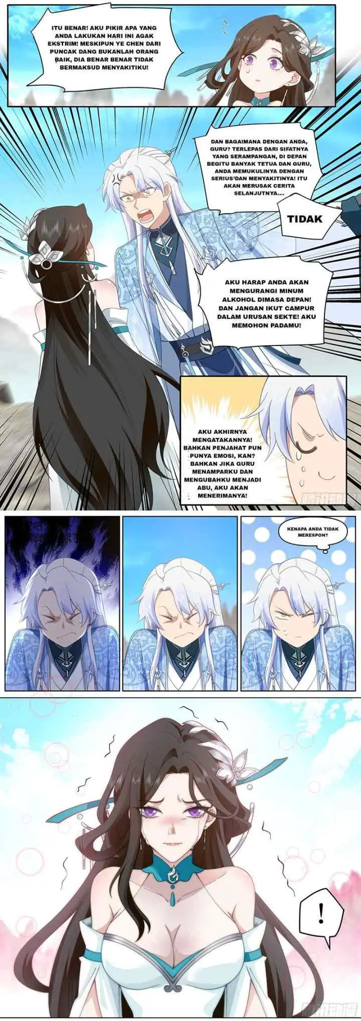 The Villain's Senior Brother And His Junior Sisters Are All Yanderes chapter 40 halaman 4