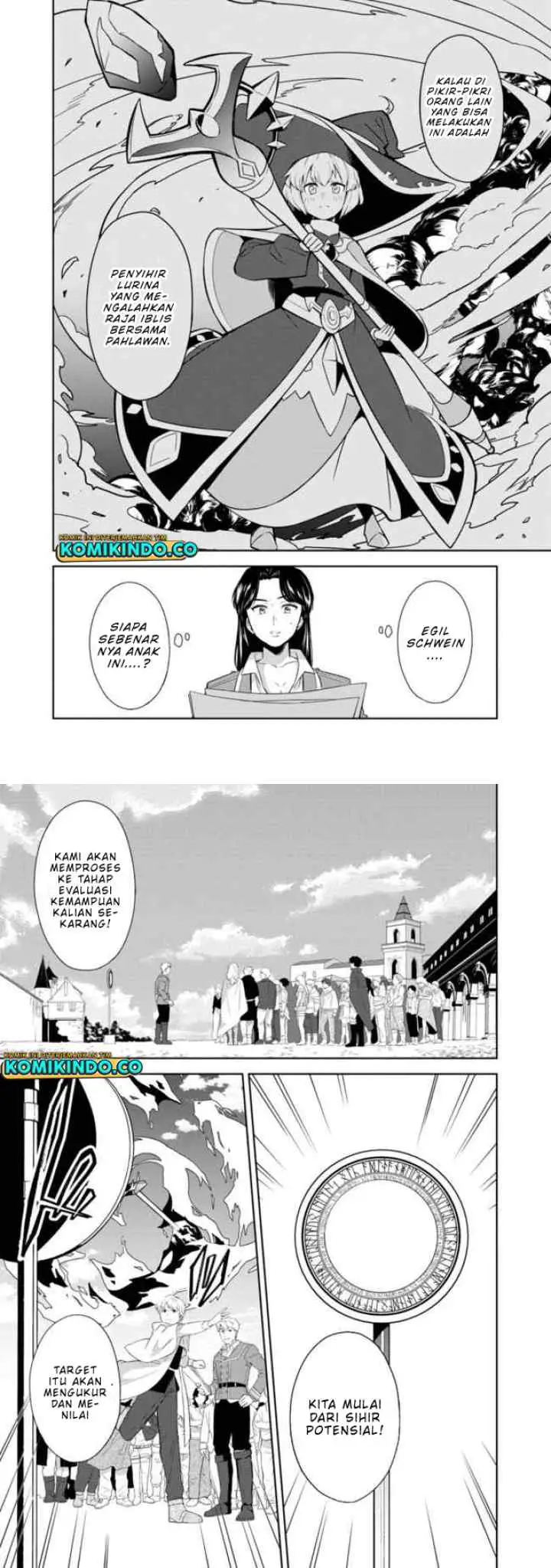 The Reincarnated Swordsman With 9999 Strength Wants To Become A Magician! chapter 1 halaman 12