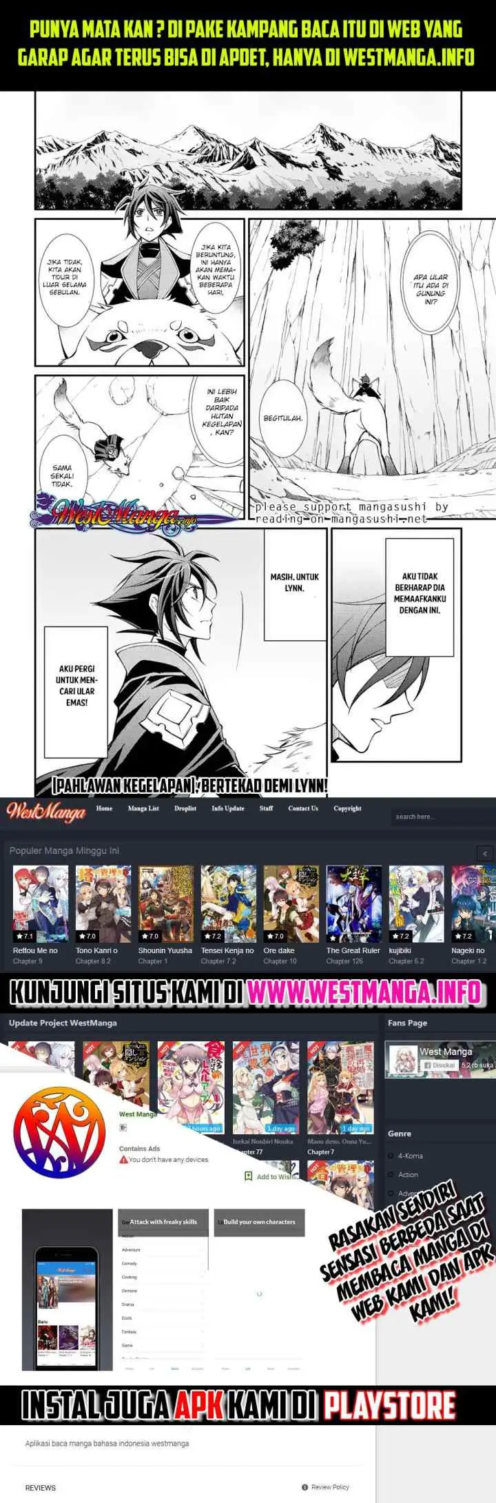 Shikkoku Tsukai no Saikyo Yusha Nakama Zen'in ni Uragira Retanode Saikyo no Mamono chapter 2.2 halaman 14