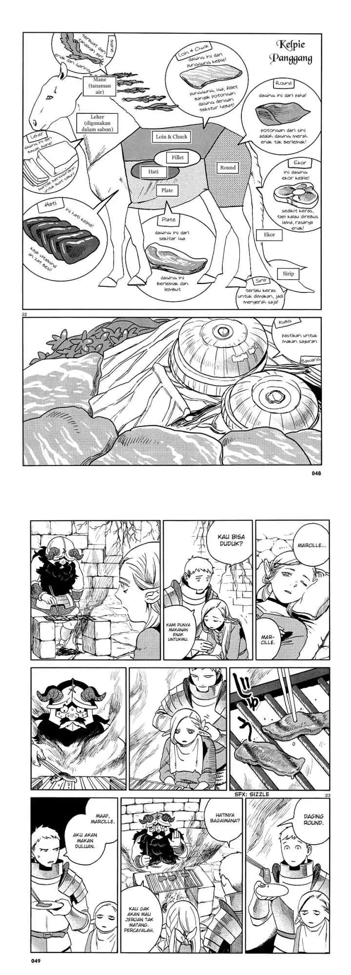 Dungeon Meshi chapter 18 halaman 12