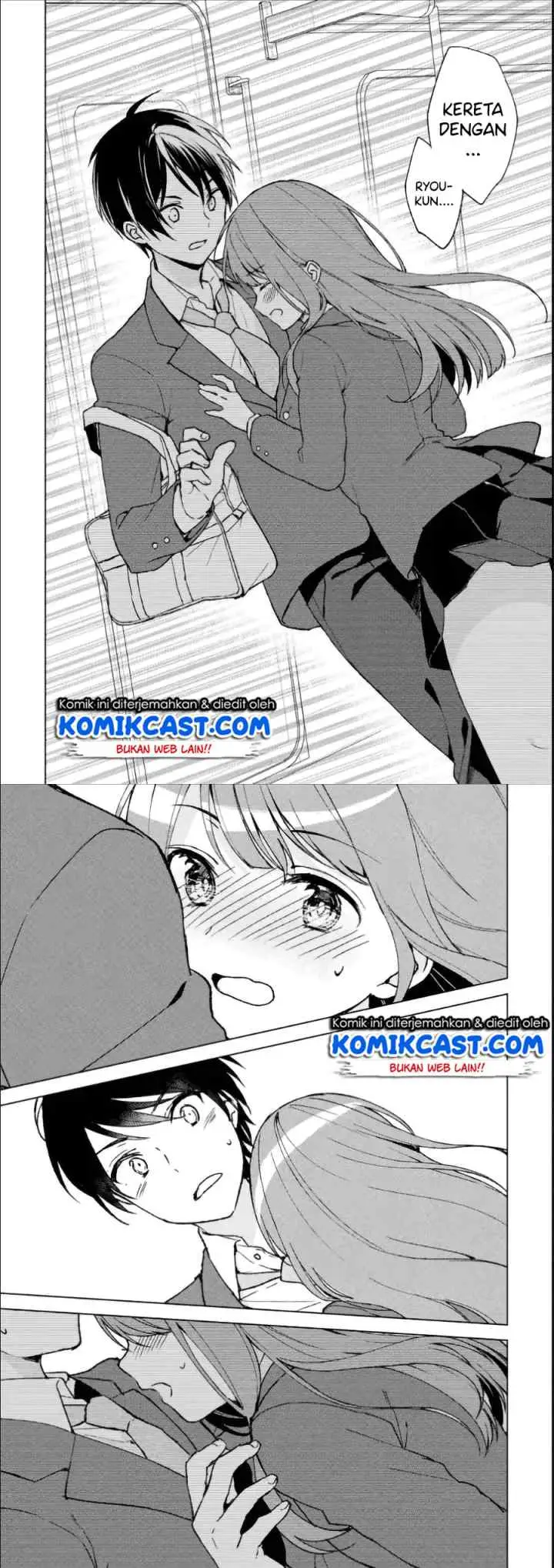 Chikan Saresou ni Natteiru S-kyuu Bishoujo wo Tasuketara Tonari no Seki no Osanajimi datta chapter 3 halaman 10