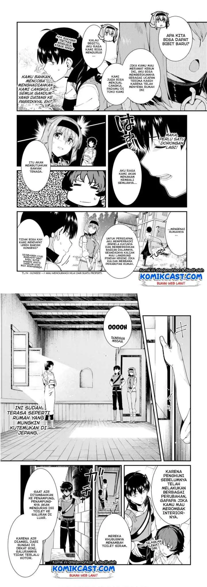 Isekai Meikyuu de Harem wo chapter 24 halaman 9