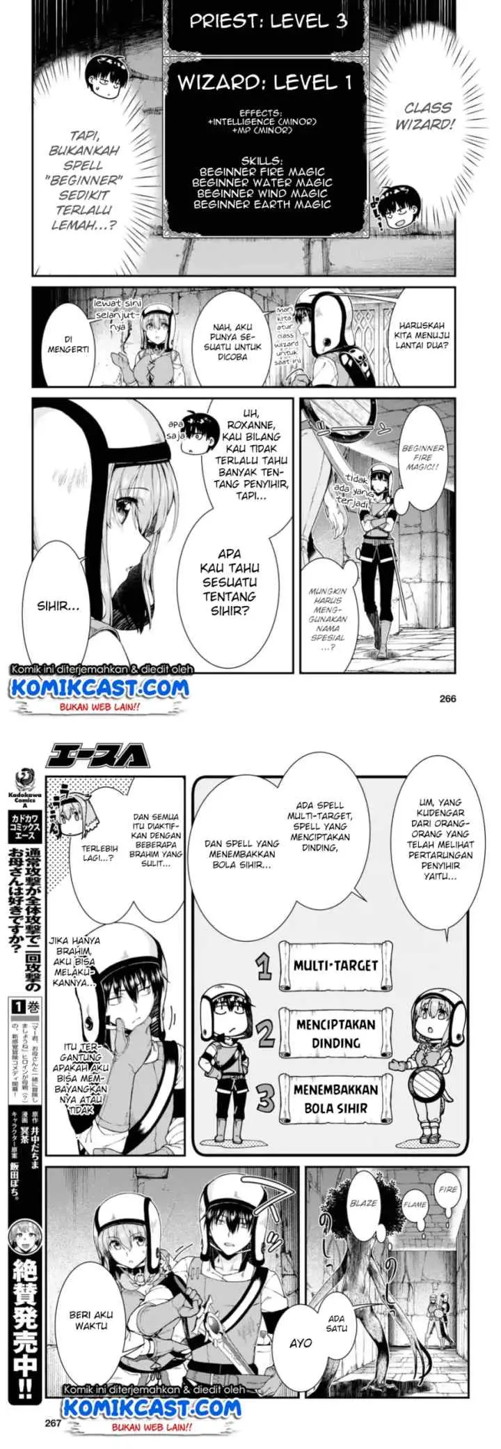 Isekai Meikyuu de Harem wo chapter 21 halaman 11