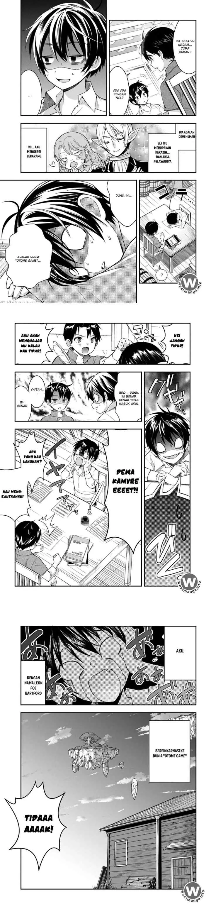 Otome Game Sekai wa Mob ni Kibishii Sekai Desu chapter 1 halaman 13